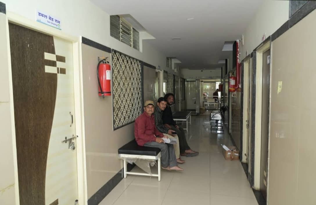 In-patient ward corridor